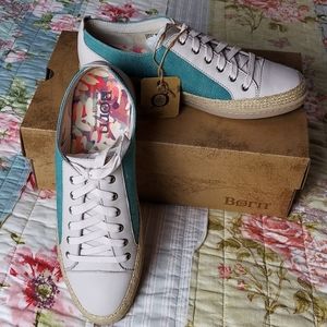 Born Corfield sneaker in turquoise 10